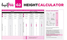 Load image into Gallery viewer, Manual Alturas Extensión 500mm Lupit Pole G2 Chrome | Distribuidor oficial España