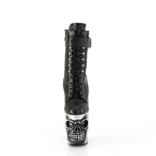 Load image into Gallery viewer, Pole Dance Boots PLEASER RAPTURE 1020STR Black Matte Silver