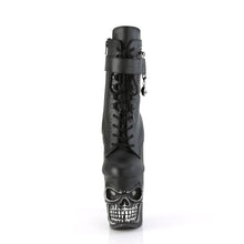 Load image into Gallery viewer, Pole Dance Boots PLEASER RAPTURE 1020STR Black Matte Silver