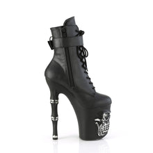 Load image into Gallery viewer, Pole Dance Boots PLEASER RAPTURE 1020STR Black Matte Silver