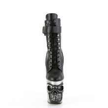 Load image into Gallery viewer, Pole Dance Boots PLEASER RAPTURE 1020STR Black Matte Silver
