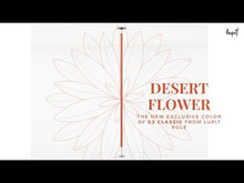 Cargar y reproducir el video en el visor de la galería, Barra Pole Dance LUPIT POLE CLASSIC G2 QUICK LOCK FLOR DEL DESIERTO 45MM