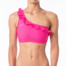 Load image into Gallery viewer, Carmen top with Dragonfly ruffles