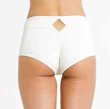 Cargar imagen en el visor de la galería, Shorts Poledancerka Diamantes BLANCO MARFIL - VIVE POLE