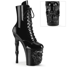 Load image into Gallery viewer, Pole Dance Boots PLEASER RAPTURE 1020 Black Patent Leather