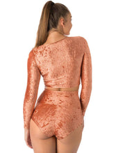 Load image into Gallery viewer, Dragonfly Pavi Velvet Sports Top
