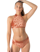 Carregar imagem no visualizador da galeria, Short Hot Pants de Pole Dance Veludo Libélula
