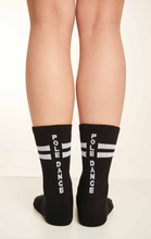 Cargar imagen en el visor de la galería, Calcetines de Pole Dance Supreme Negro Paradise Chick
