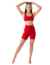 Load image into Gallery viewer, Short biker Zoe Dragonfly - red
