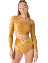 Load image into Gallery viewer, Dragonfly Pavi Velvet Sports Top
