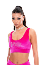 Load image into Gallery viewer, RAD Polewear - Eve top glitter Blue
