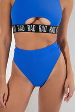 Load image into Gallery viewer, RAD Polewear - Eve top glitter Blue
