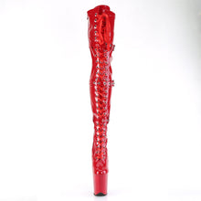 Cargar imagen en el visor de la galería, Botas Pole Dance PLEASER FLAM3028 ROJO CHAROL 24/48 HRS
