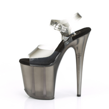 Load image into Gallery viewer, Pole Dance Sandal PLEASER FLAMINGO-808N-T Smoked
