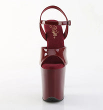 Cargar imagen en el visor de la galería, Sandalias Pole Dance Pleaser Flamingo-809 – Burgundy
