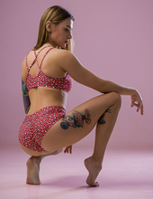 Lade das Bild in den Galerie-Viewer, Pole Dance Shorts Hot Pants Leo KISS Dragonfly
