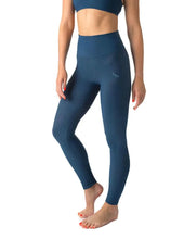 Load image into Gallery viewer, High waist yoga leggings Adele | Leggings | Color: khaki | Yoga Leggings | Dragonfly Pole Wear and Bikram Hot Yoga Clothes
