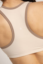 Cargar imagen en el visor de la galería, Set Pole Dance KAIA Wear Avellana · Beige Bicolor
