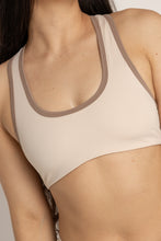 Cargar imagen en el visor de la galería, Set Pole Dance KAIA Wear Avellana · Beige Bicolor
