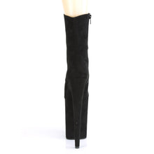 Load image into Gallery viewer, Pole Dance Boots Pleaser Infinity INF1020FS - BLACK SUEDE
