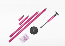 Carica l&#39;immagine nel visualizzatore di Gallery, Barra Pole Dance LUPIT POLE CLASSIC G2 QUICK LOCK ROSA - 45MM
