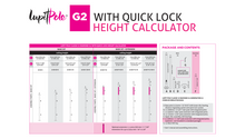 Carica l&#39;immagine nel visualizzatore di Gallery, Barra Pole Dance LUPIT POLE CLASSIC G2 QUICK LOCK ROSA - 45MM
