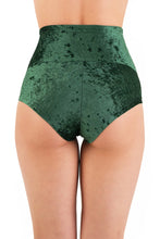 Load image into Gallery viewer, Betty Velvet Dragonfly High Waist Shorts
