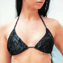 Load image into Gallery viewer, Top bikini Lily de terciopelo — Dragonfly
