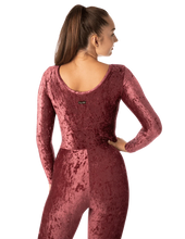 Load image into Gallery viewer, Body/Unitard Lara Velvet (Velvet) Dragonfly
