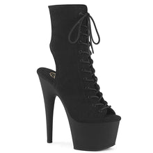 Carregar imagem no visualizador da galeria, Tacones Pleaser ADORE-1016 Negro Faux Suede
