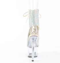 Carregar imagem no visualizador da galeria, Tacones Pleaser ADORE-1016C-RS Plata Transparente
