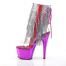 Carregar imagem no visualizador da galeria, Tacones Pleaser ADORE-1017RSF Transparente Fuchsia Cromo
