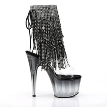 Carregar imagem no visualizador da galeria, Tacones Pleaser ADORE-1017RSFT Transparente Negro
