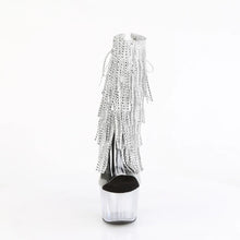 Carregar imagem no visualizador da galeria, Tacones Pleaser ADORE-1017RSFT Transparente Plata
