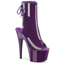 Load image into Gallery viewer, Pleaser ADORE-1018 Boots - Purple Patent / Purple
