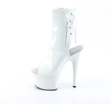 Carregar imagem no visualizador da galeria, Botas Pleaser ADORE-1018 - Verniz branco / Branco
