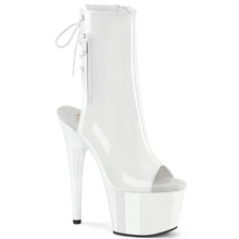 Carregar imagem no visualizador da galeria, Botas Pleaser ADORE-1018 - Verniz branco / Branco
