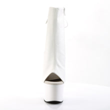 Load image into Gallery viewer, Pleaser ADORE-1018 Boots - White Faux Leather / White
