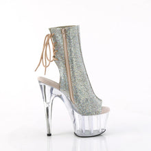 Load image into Gallery viewer, Tacones Pleaser ADORE-1018C-RS Plata Transparente
