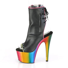Load image into Gallery viewer, Tacones Pleaser ADORE-1018RC-02 Negro Piel Sintética
