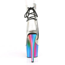 Load image into Gallery viewer, Tacones Pleaser ADORE-1018RC Transparente Rainbow Cromo
