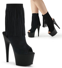 Load image into Gallery viewer, Tacones Pleaser ADORE-1019 Negro Suede Mate
