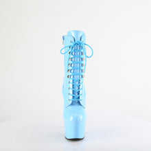 Carregar imagem no visualizador da galeria, Botas Pleaser ADORE-1020 - Verniz azul claro / Azul claro
