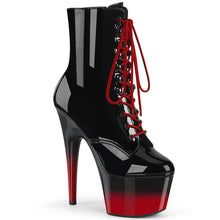 Load image into Gallery viewer, Tacones Pleaser ADORE-1020BR-H Negro Charol Rojo
