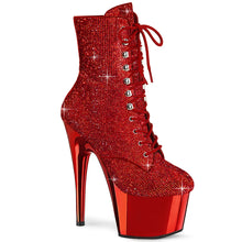 Load image into Gallery viewer, Tacones Pleaser ADORE-1020CHRS Rojo Cromo
