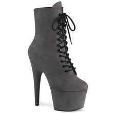 Load image into Gallery viewer, Tacones Pleaser ADORE-1020FS Gris Faux Suede
