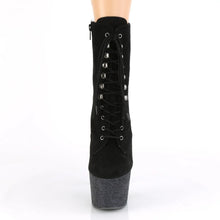 Load image into Gallery viewer, Tacones Pleaser ADORE-1020FSMG Negro Faux Suede
