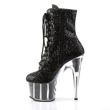 Load image into Gallery viewer, Tacones Pleaser ADORE-1020G Negro Purpurina

