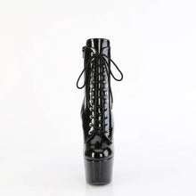 Load image into Gallery viewer, Tacones Pleaser ADORE-1020GP Negro Purpurina Charol
