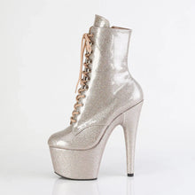 Load image into Gallery viewer, Tacones Pleaser ADORE-1020GP Champagne Purpurina Charol
